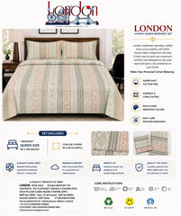 London Luxury Queen Size Bedsheet Set