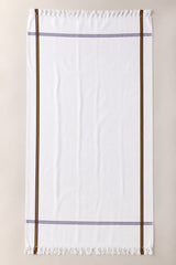 VIP Big Size White Bath Towels (Pack of 6)