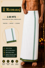 Small MLA Border Cotton Pancha