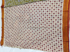 Kalamkari Chennuri Silk Nizam Border Sarees