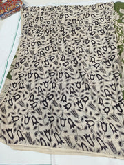 Kalamkari Chennuri Silk Nizam Border Sarees