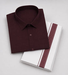 Premium Cotton Shirt & Pancha Set