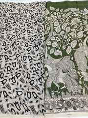 Kalamkari Chennuri Silk Nizam Border Sarees