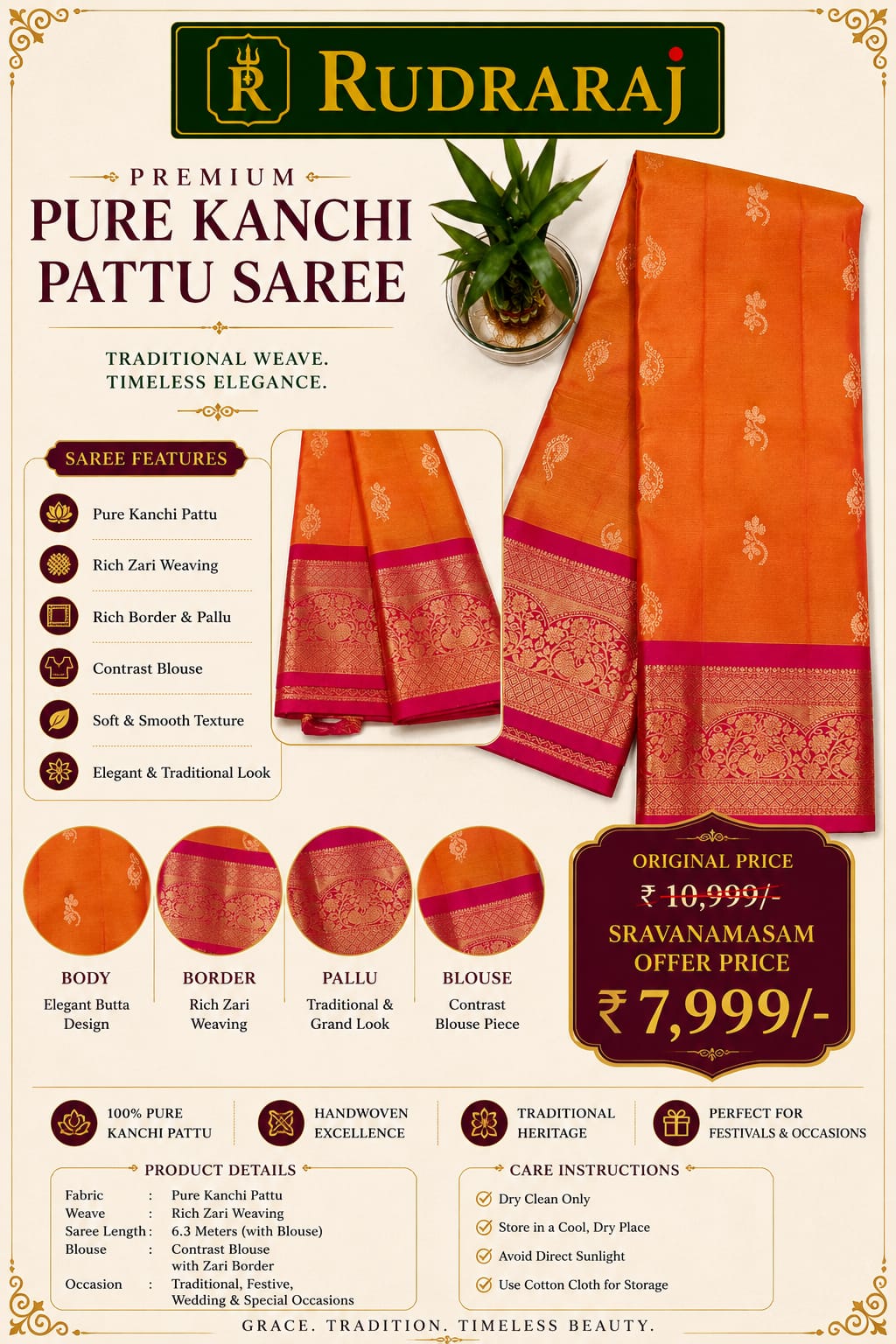 Kanchi Pattu Sarees