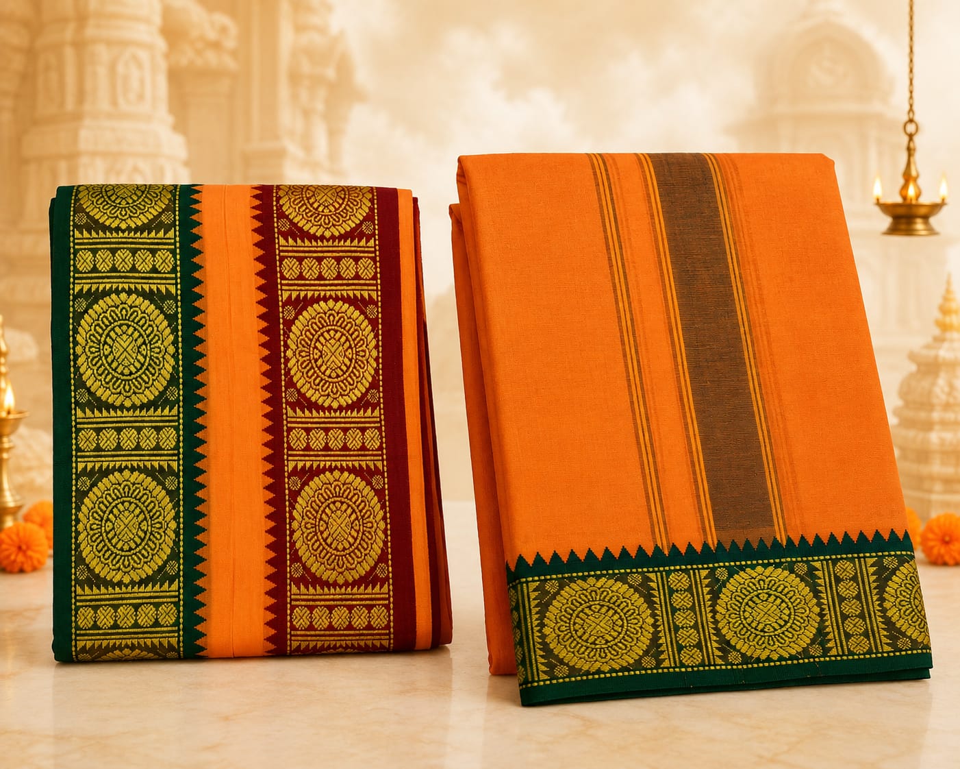 Annamayya Dhoti – Premium Pure Cotton 9×5