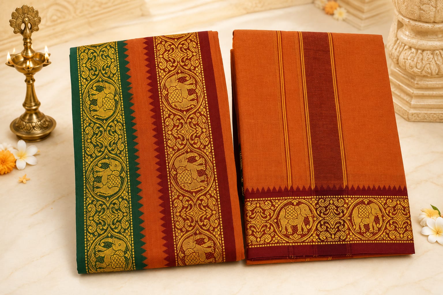 Annamayya Dhoti – Premium Pure Cotton 9×5