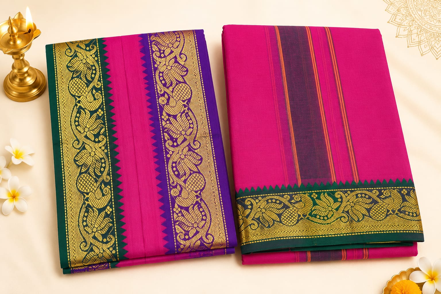 Annamayya Dhoti – Premium Pure Cotton 9×5