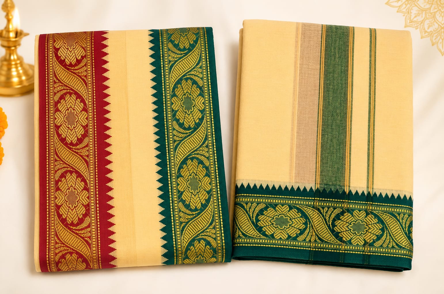 Annamayya Dhoti – Premium Pure Cotton 9×5
