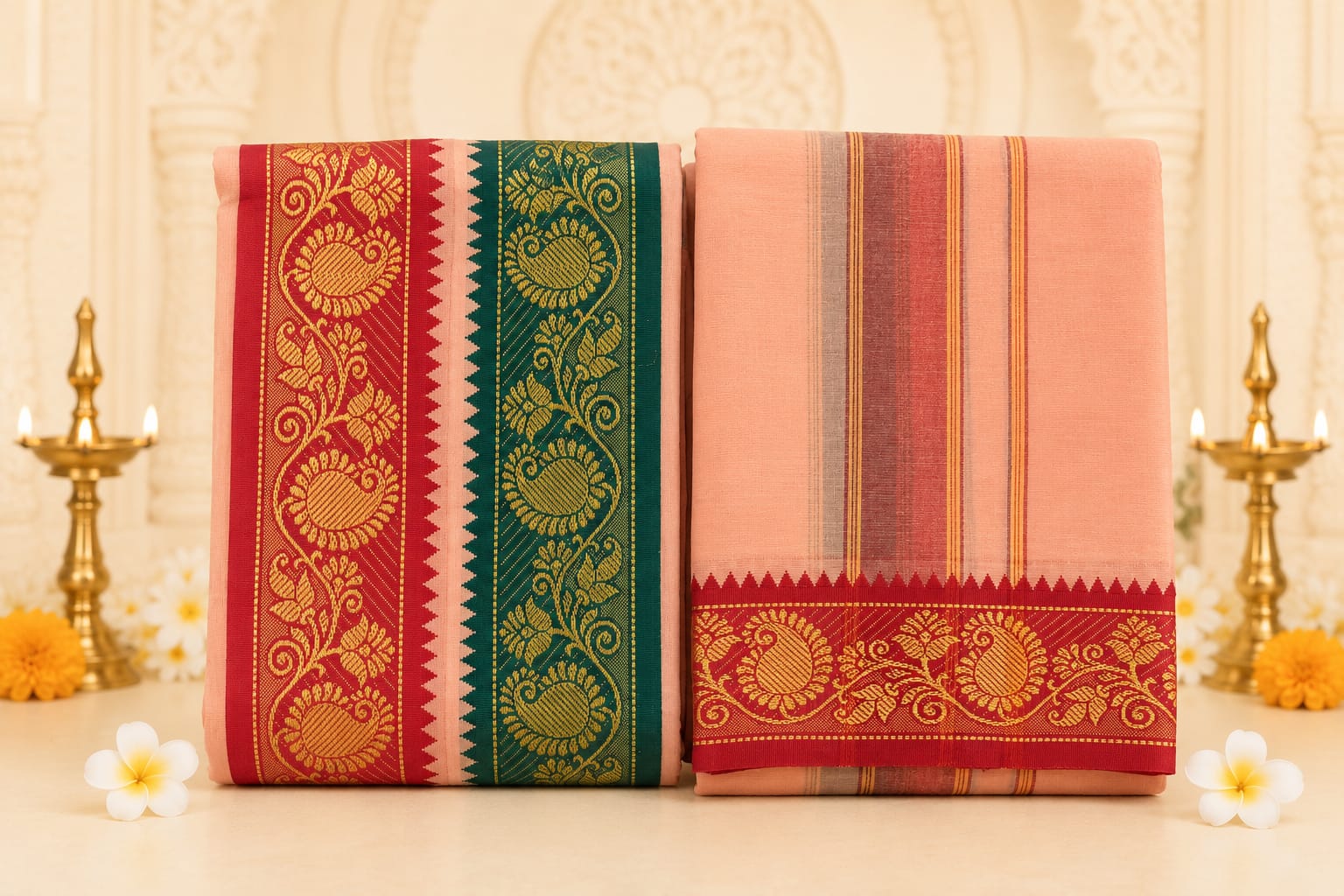 Annamayya Dhoti – Premium Pure Cotton 9×5