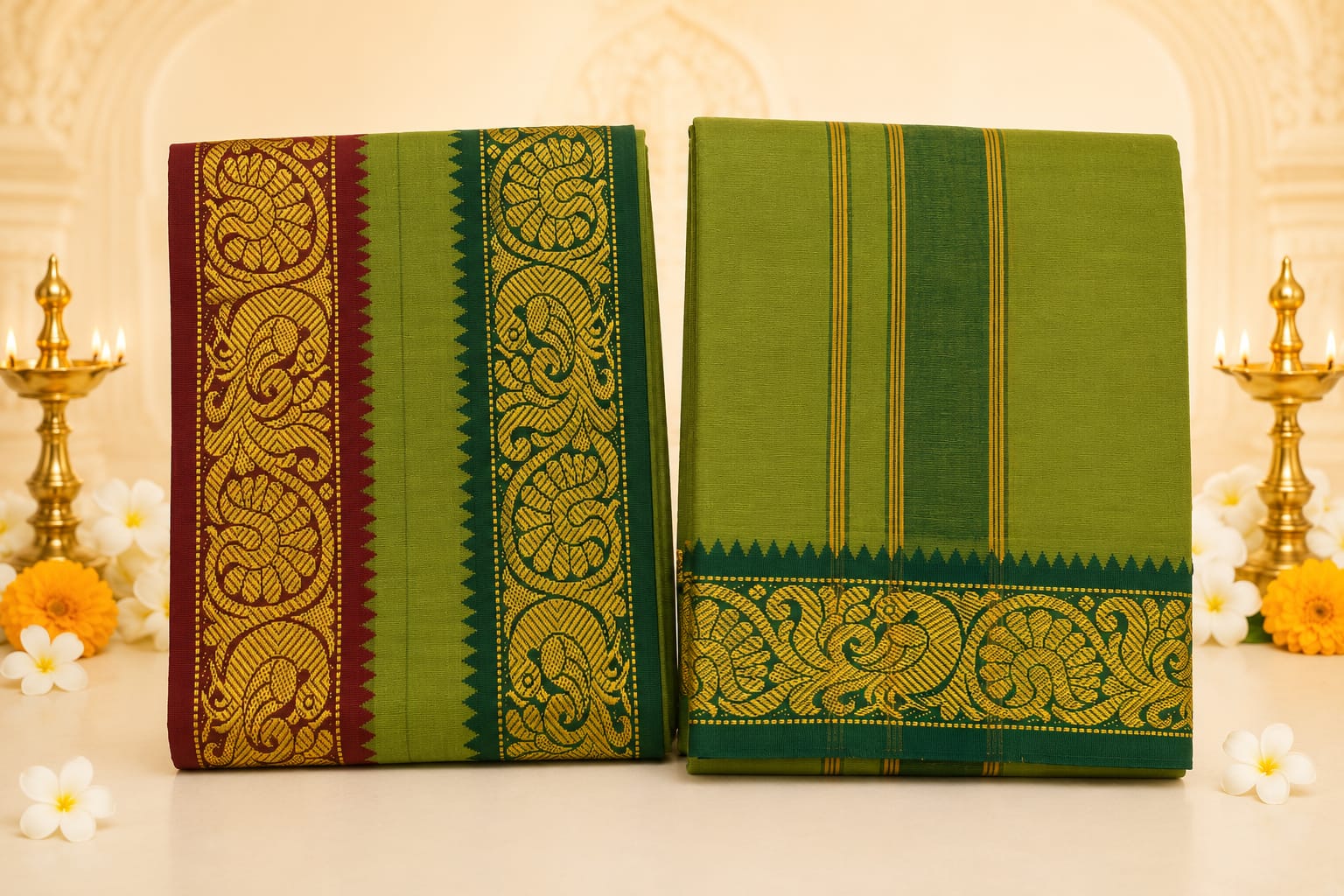 Annamayya Dhoti – Premium Pure Cotton 9×5