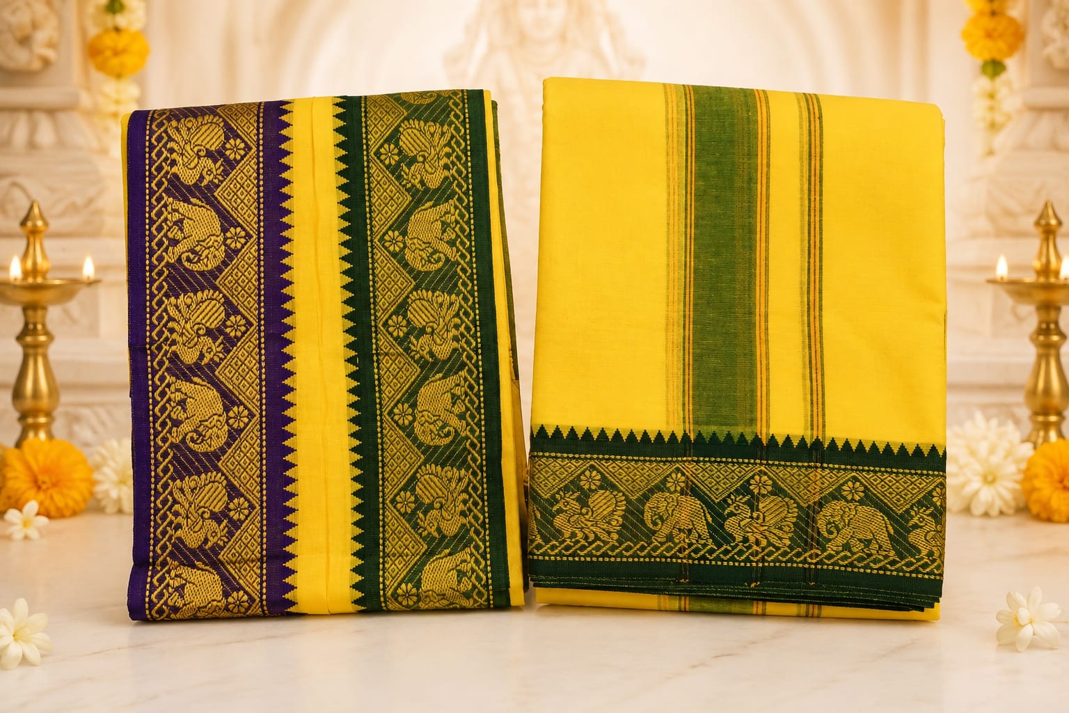 Annamayya Dhoti – Premium Pure Cotton 9×5