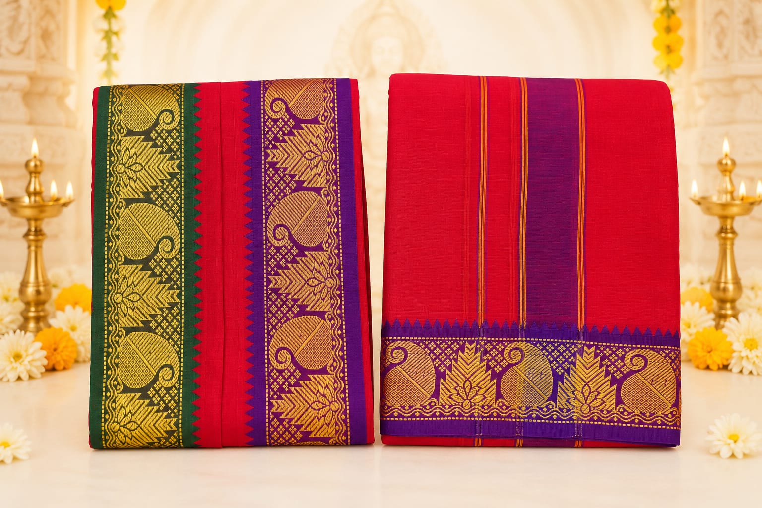 Annamayya Dhoti – Premium Pure Cotton 9×5